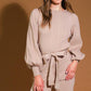 SMILE WHEN YOUR SAD WITH SWEATER TOP AND PANT SET
