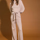 SMILE WHEN YOUR SAD WITH SWEATER TOP AND PANT SET