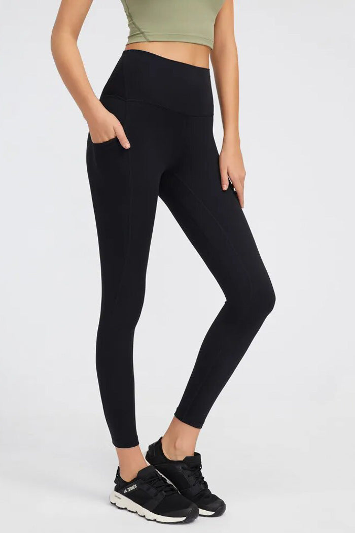 High Waisted Leggings with Pockets