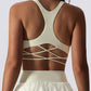 Strappy Back Sports Bra