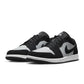 Men’s Air Jordan 1 Low sneakers in black and white by Denim Exchange