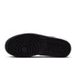 Denim Exchange Air Jordan men's 1 Low sneakers in black and white