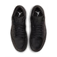 Denim Exchange Air Jordan men's 1 Low Triple Black sneakers in a low-top design