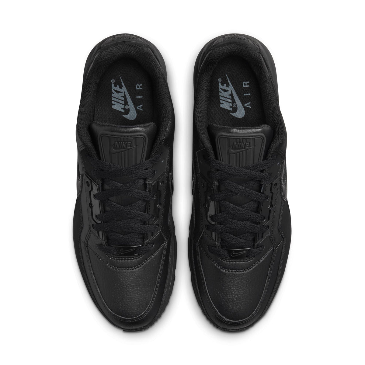 Black Nike Men's Air Max LTD 3 sneakers with cushioned sole and classic athletic design