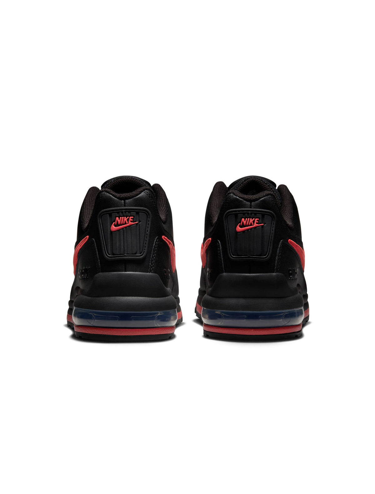 Nike Men's Air Max LTD 3 black and University Red men's footwear sneaker by Denim Exchange
