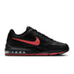 Nike Men's Air Max LTD 3 black and University Red men's footwear sneaker