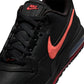 Nike Mens Air Max LTD 3 black and University Red men's sneakers, side view