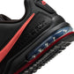 Nike Men's Air Max LTD 3 black and University Red sneakers, side view