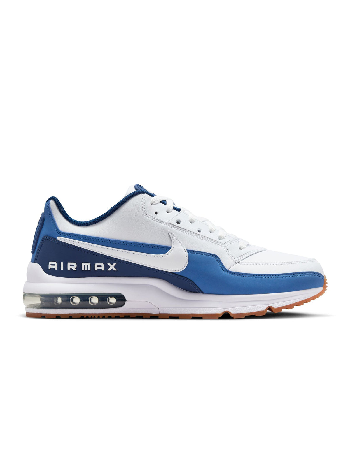 Nike Men's Air Max LTD 3 white and coastal blue men's footwear sneaker side view