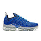Nike Men's Air Vapormax Plus Game Royal sneakers in blue with visible Air cushioning sole