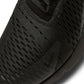 Black Nike Air Max 270 men's footwear sneaker side view