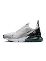 Nike men's Air Max 270 sneakers in vast grey with visible mesh upper and cushioned sole
