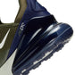 Nike Air Max 270 Cargo men's footwear in khaki and light bone with visible mesh upper and cushioned sole
