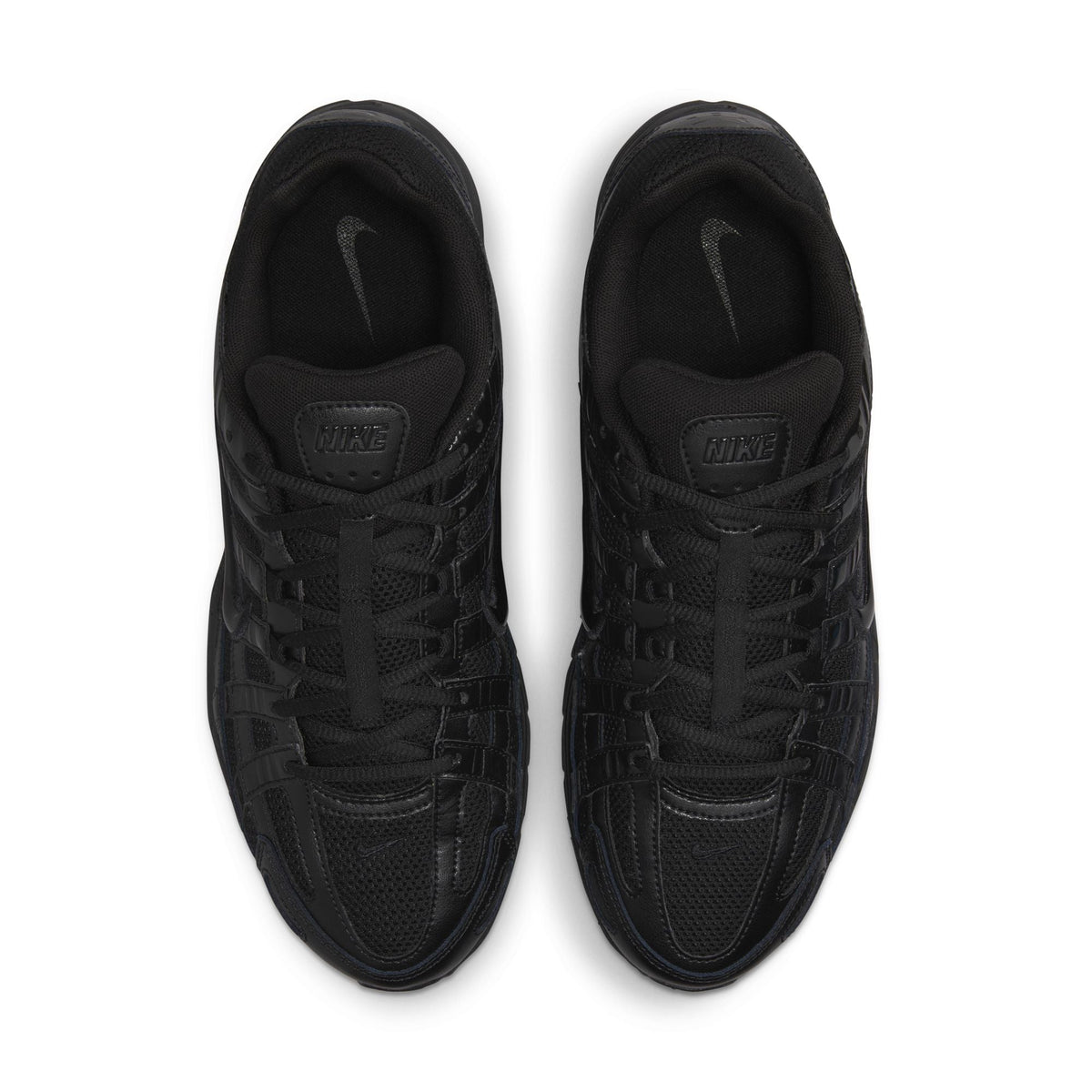 Nike Men's P-6000 black sneakers by Denim Exchange, side view