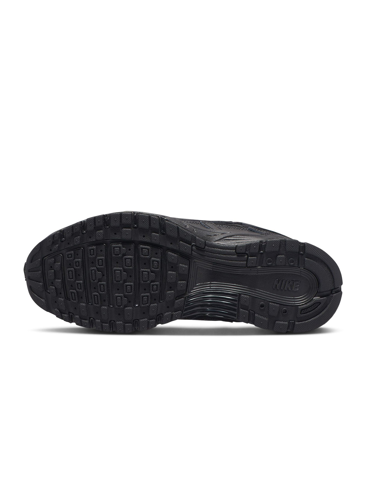 Nike men's P-6000 black sneakers by Denim Exchange, side view