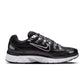Nike men's P-6000 black sneakers by Denim Exchange, side view with layered mesh and leather panels