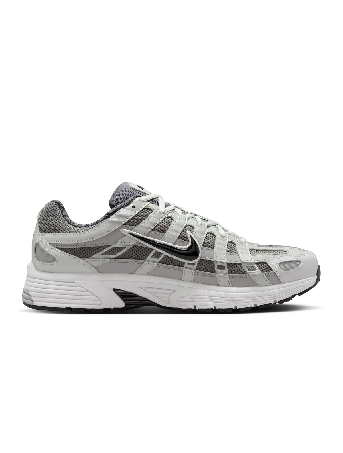 Nike Men's P-6000 sneakers in atmosphere grey, side view.