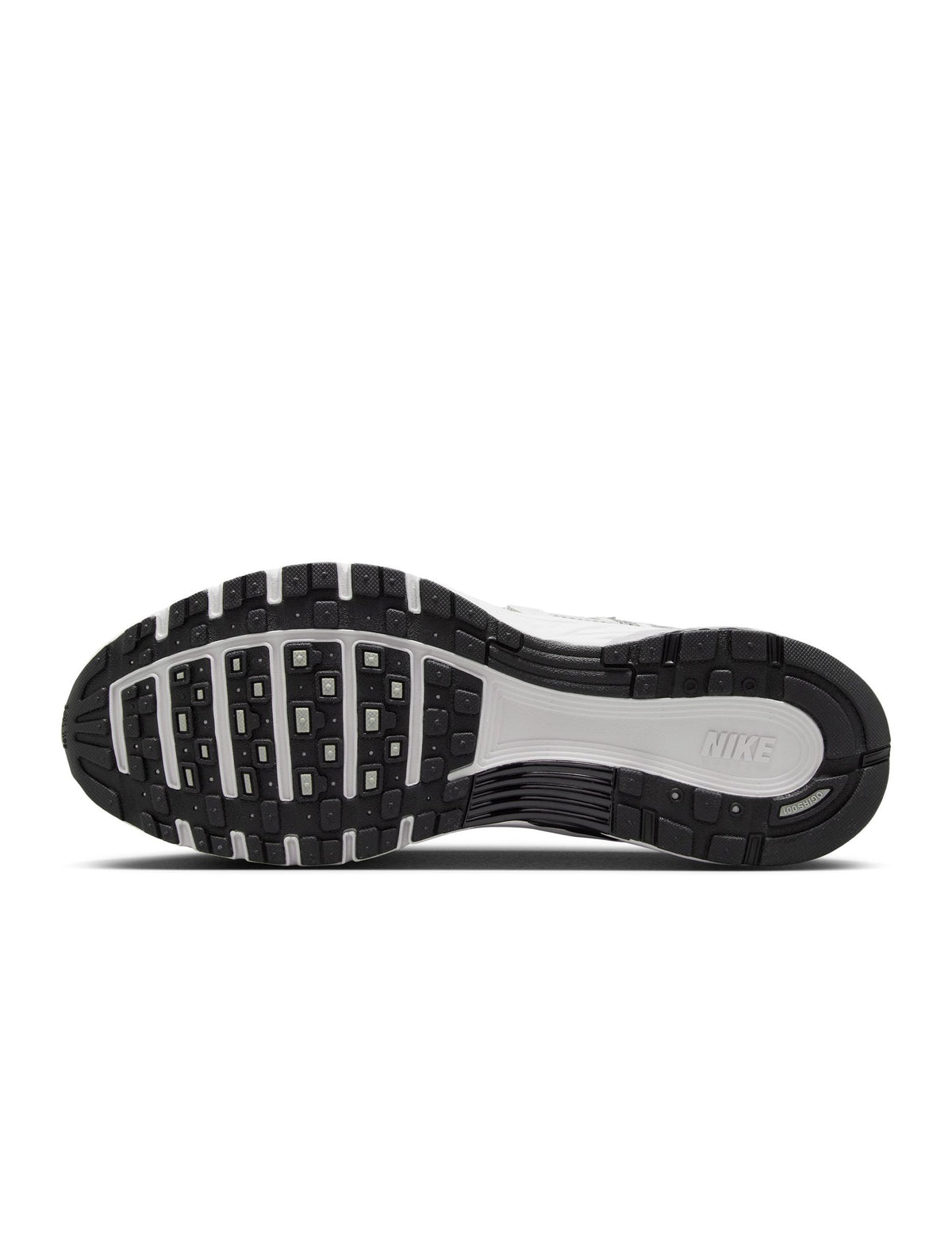 Nike Men's P-6000 sneakers in atmosphere grey, side view.