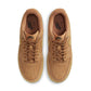 Nike Air Force 1 '07 WB men's footwear in Flax, side view with textured leather panels and classic low-top design