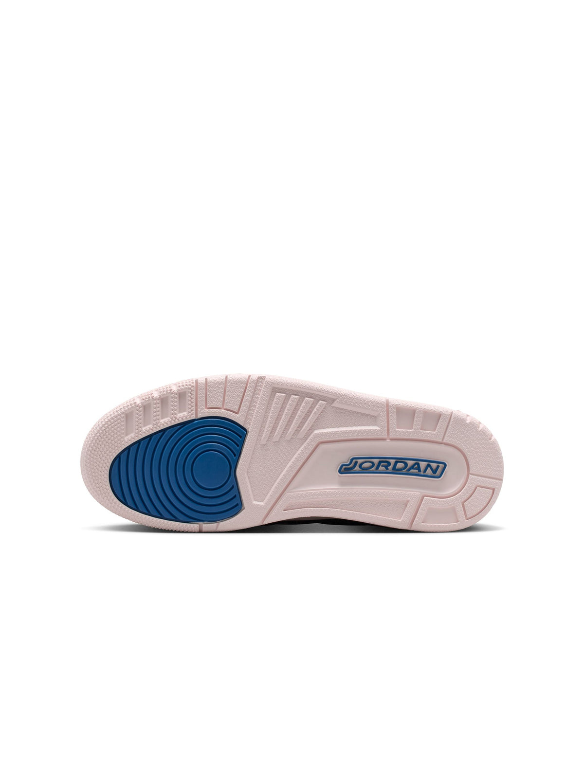 Air Jordan Women's 3 Retro Sport Renaissance sneakers by Denim Exchange in blue and white leather
