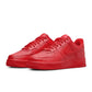 Nike men’s Air Force 1 ’07 LV8 1 sneakers in University Red, side view