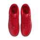 Nike men’s Air Force 1 ’07 LV8 1 sneakers in University Red, side view