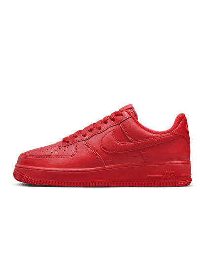 Denim Exchange Nike men's Air Force 1 ’07 LV8 1 sneakers in University Red with classic low-top design