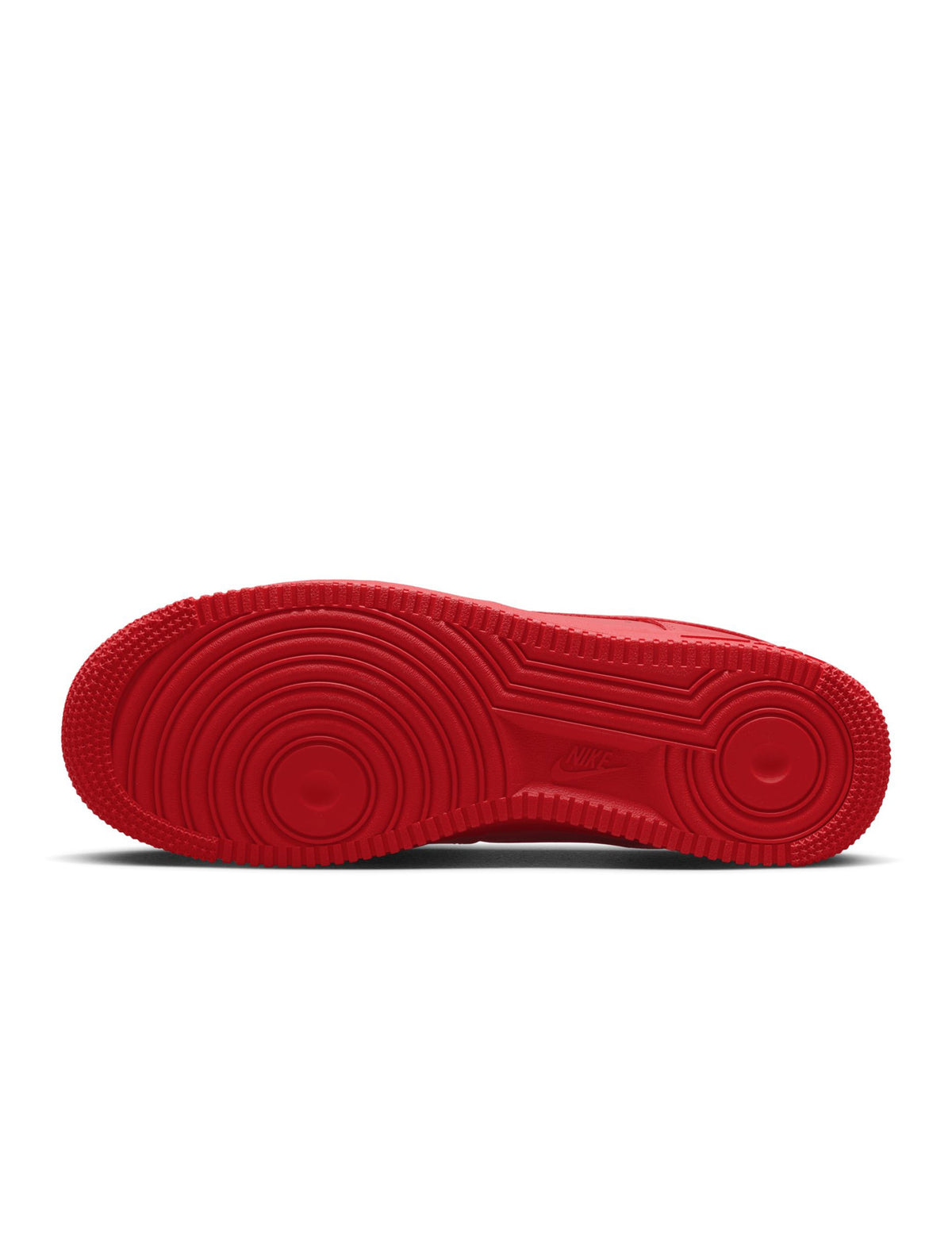 Nike Men's Air Force 1 ’07 LV8 1 University Red men's footwear in red and white sneaker design