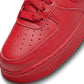 Denim Exchange men's Nike Air Force 1 ’07 LV8 1 sneakers in University Red and white