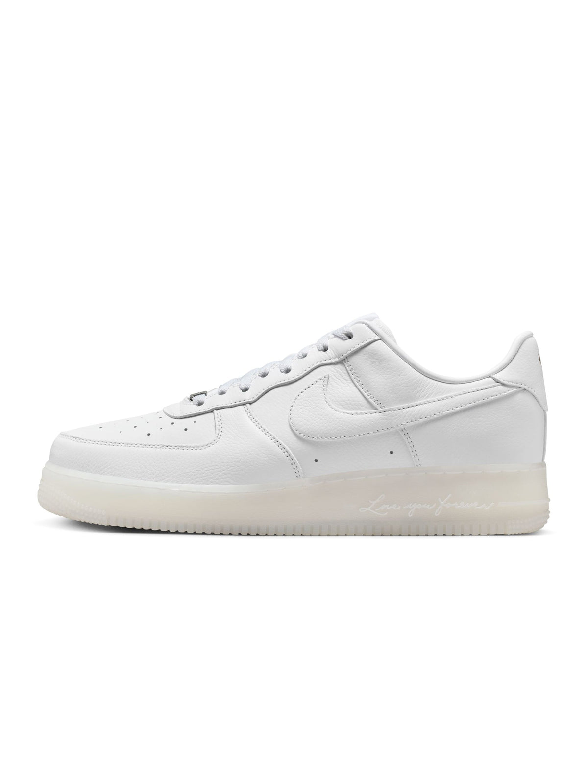 Nike x Nocta Air Force 1 Low Love You Forever men's footwear in white, by Denim Exchange