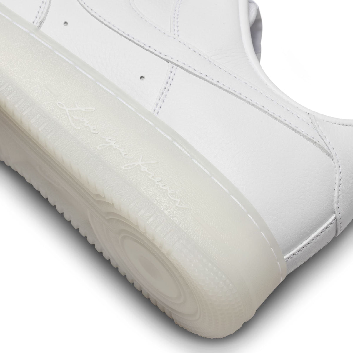 Nike x Nocta Air Force 1 Low Love You Forever men's footwear in white, by Denim Exchange
