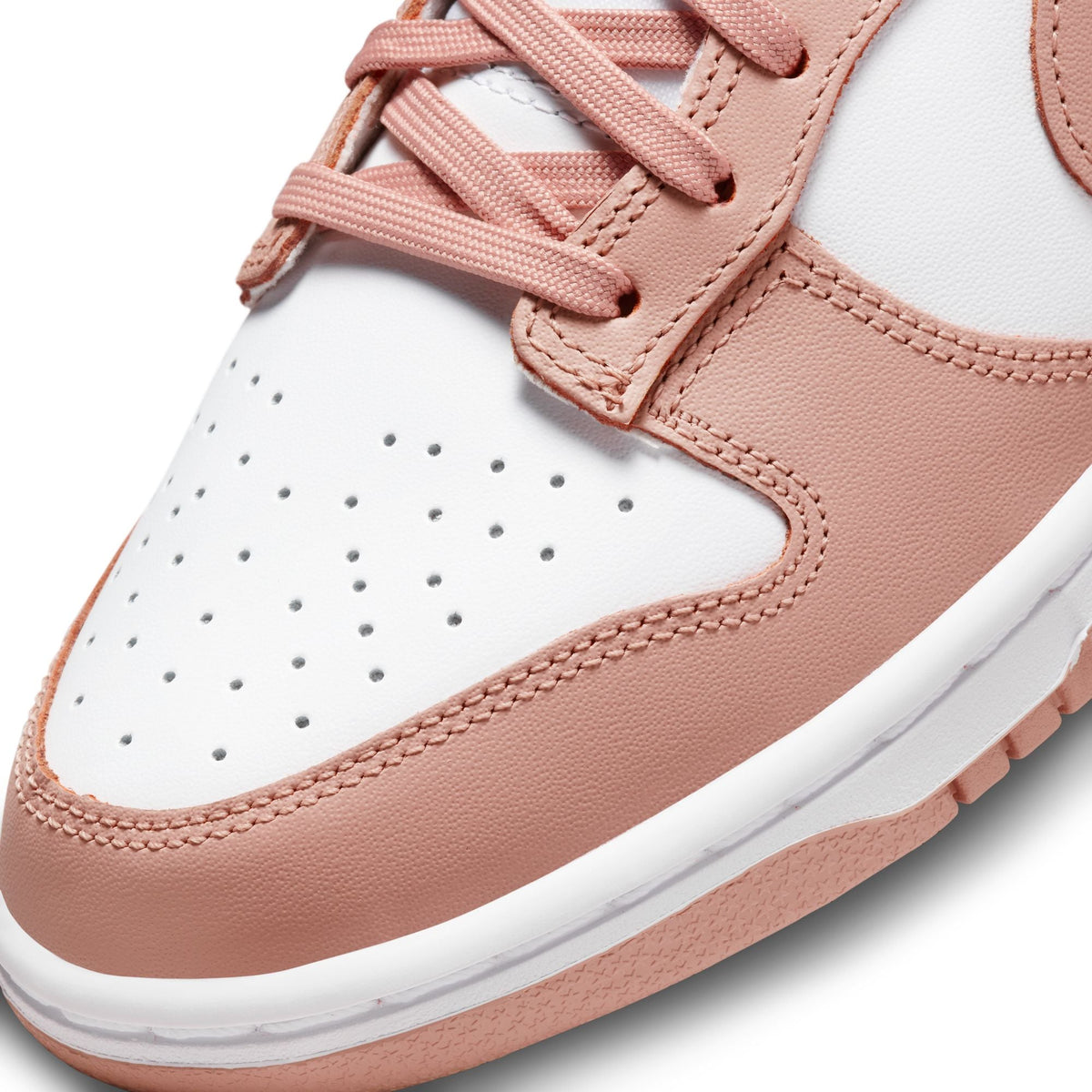 Nike Womens Dunk Low Rose Whisper sneakers by Denim Exchange in a low-top footwear design
