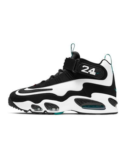Nike Men's Air Griffey Max 1 Fresh Water sneakers in white and black with blue accents