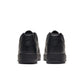 Nike Women's Air Force 1 '07 black and black sneakers, showcasing the classic design and sleek style of the popular footwear.