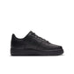 Nike Women's Air Force 1 '07 black and black sneakers, showcasing the classic design and stylish look of this popular footwear.