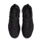Black and anthracite Nike Women's Air Vapormax Plus sneakers featuring sleek design and breathable mesh uppers.