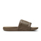 Nike men’s Offcourt Adjust slides in Ironstone with adjustable strap and cushioned sole