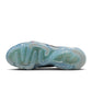 Nike men's Air Vapormax 2023 Flyknit sneakers in dark grey with Gym Red accents by Denim Exchange