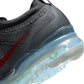Nike Men's Air Vapormax 2023 Flyknit dark grey and gym red men's footwear sneaker from Denim Exchange
