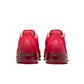 Nike men's Air VaporMax 2023 Flyknit in Track Red, side view sneaker