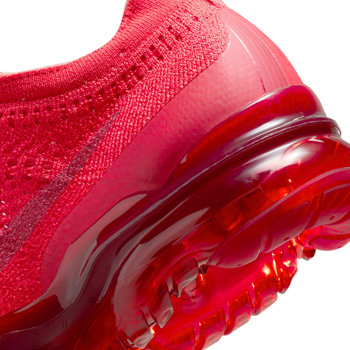 Nike Men's Air VaporMax 2023 Flyknit Track Red men's footwear sneaker