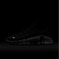 Nike Men's Free Metcon 5 black and white training shoes, side view