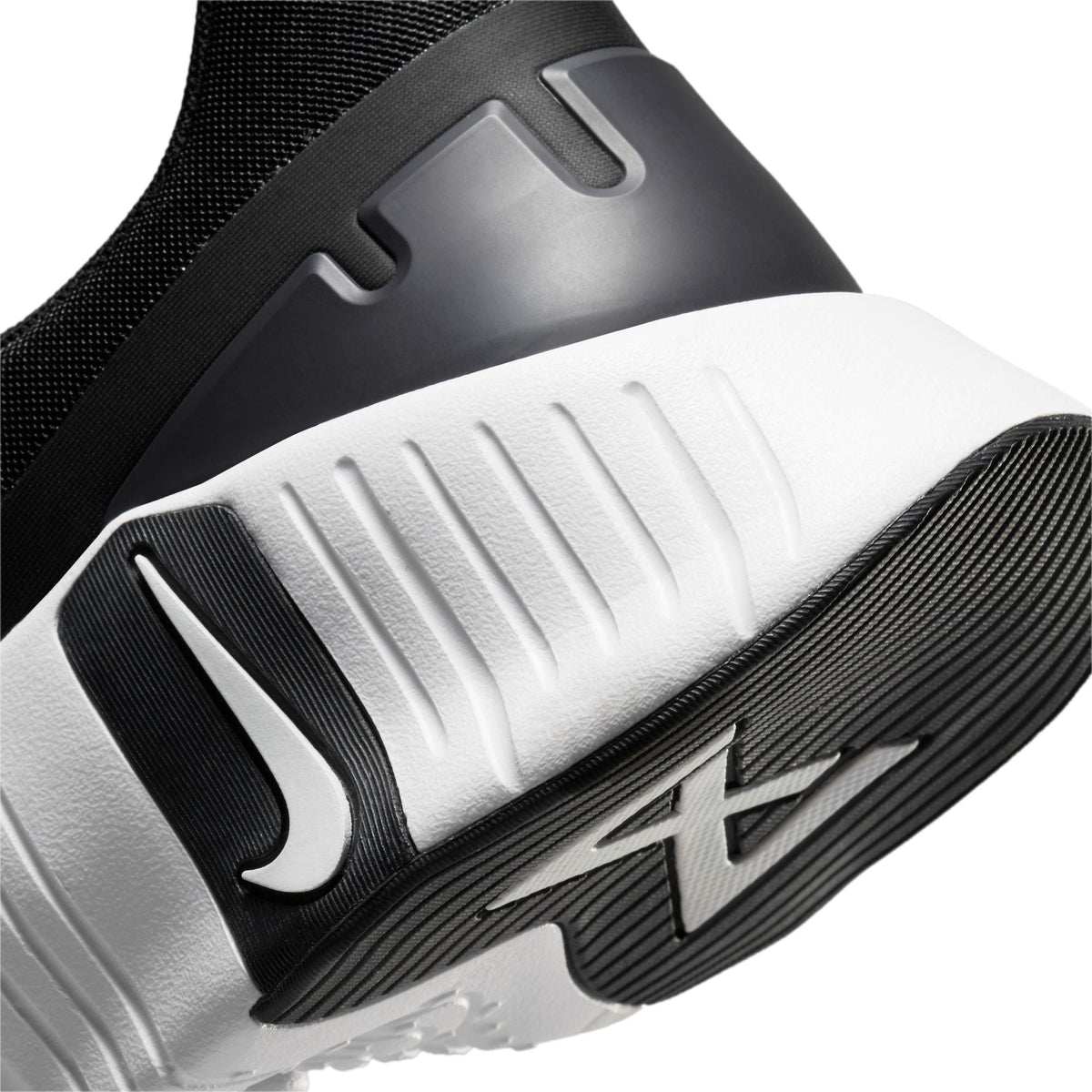 Nike Men's Free Metcon 5 black and white training shoes by Denim Exchange