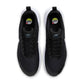 Nike men's Air Max Nuaxis sneakers in black and white, showcasing the sleek design and breathable mesh upper.
