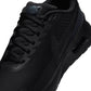 Black Nike Air Max Nuaxis men's footwear featuring sleek design and visible Air Max cushioning for comfort and style.