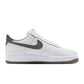 Nike men's Air Force 1 '07 sneakers in white and cave stone