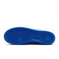 Nike men's Air Force 1 '07 white and royal blue sneakers