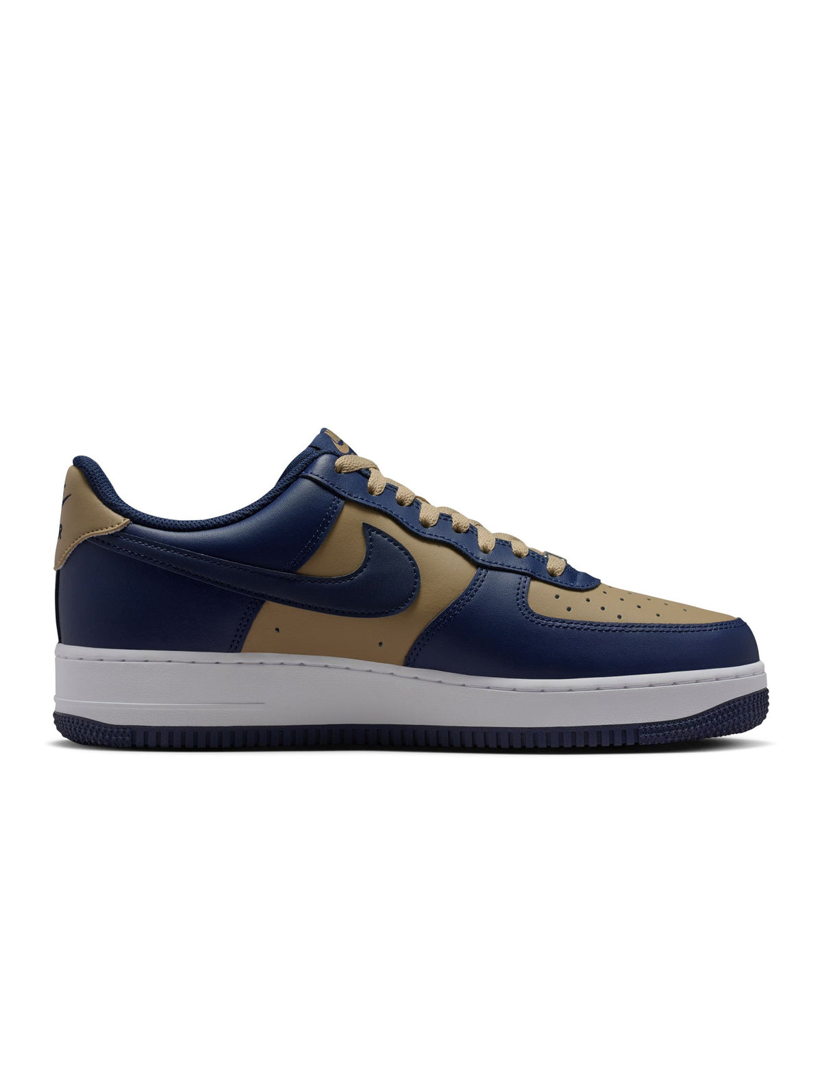 Denim Exchange Nike men's Air Force 1 ’07 sneakers in Parachute Beige side view