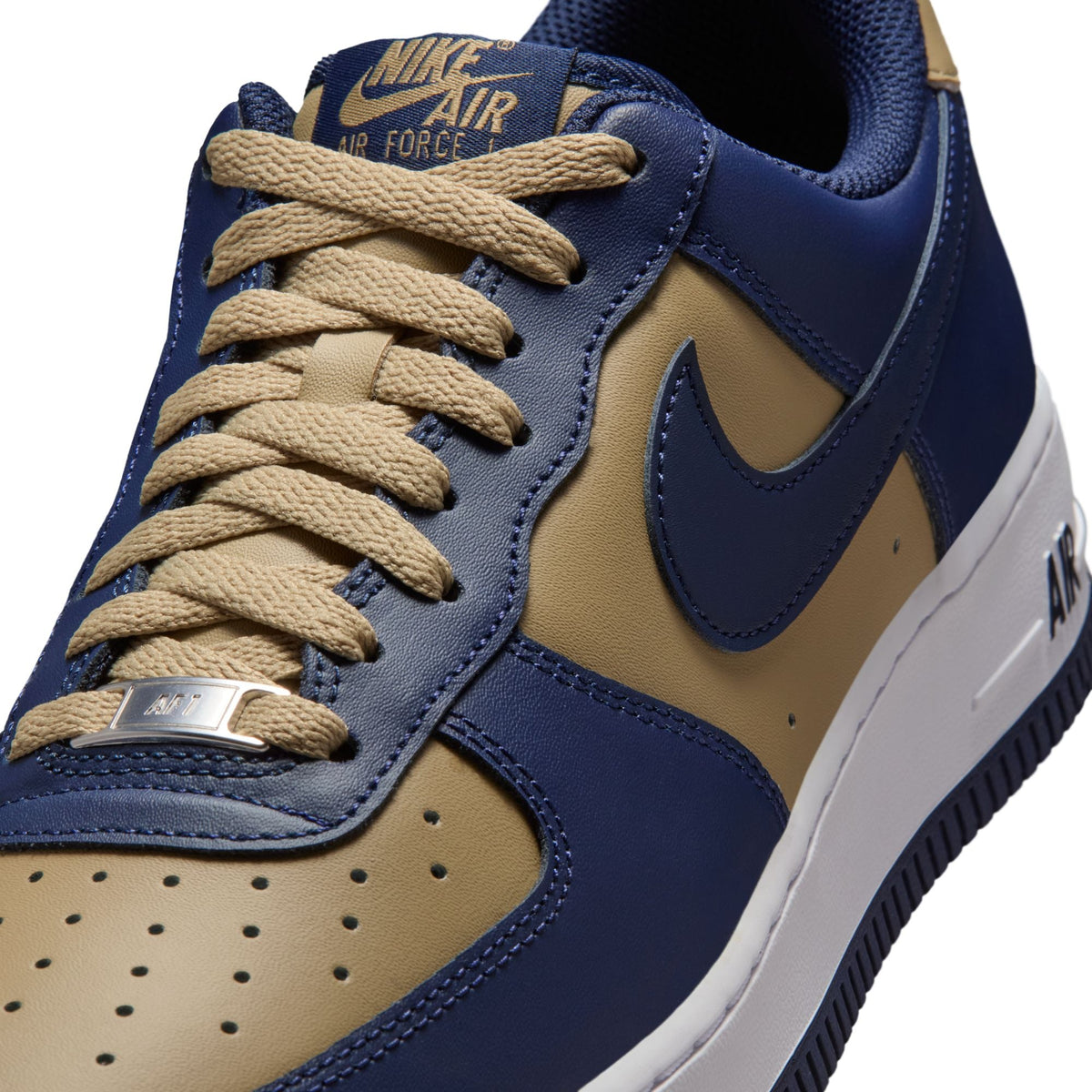 Nike Men's Air Force 1 ’07 Parachute Beige sneakers from Denim Exchange, side view