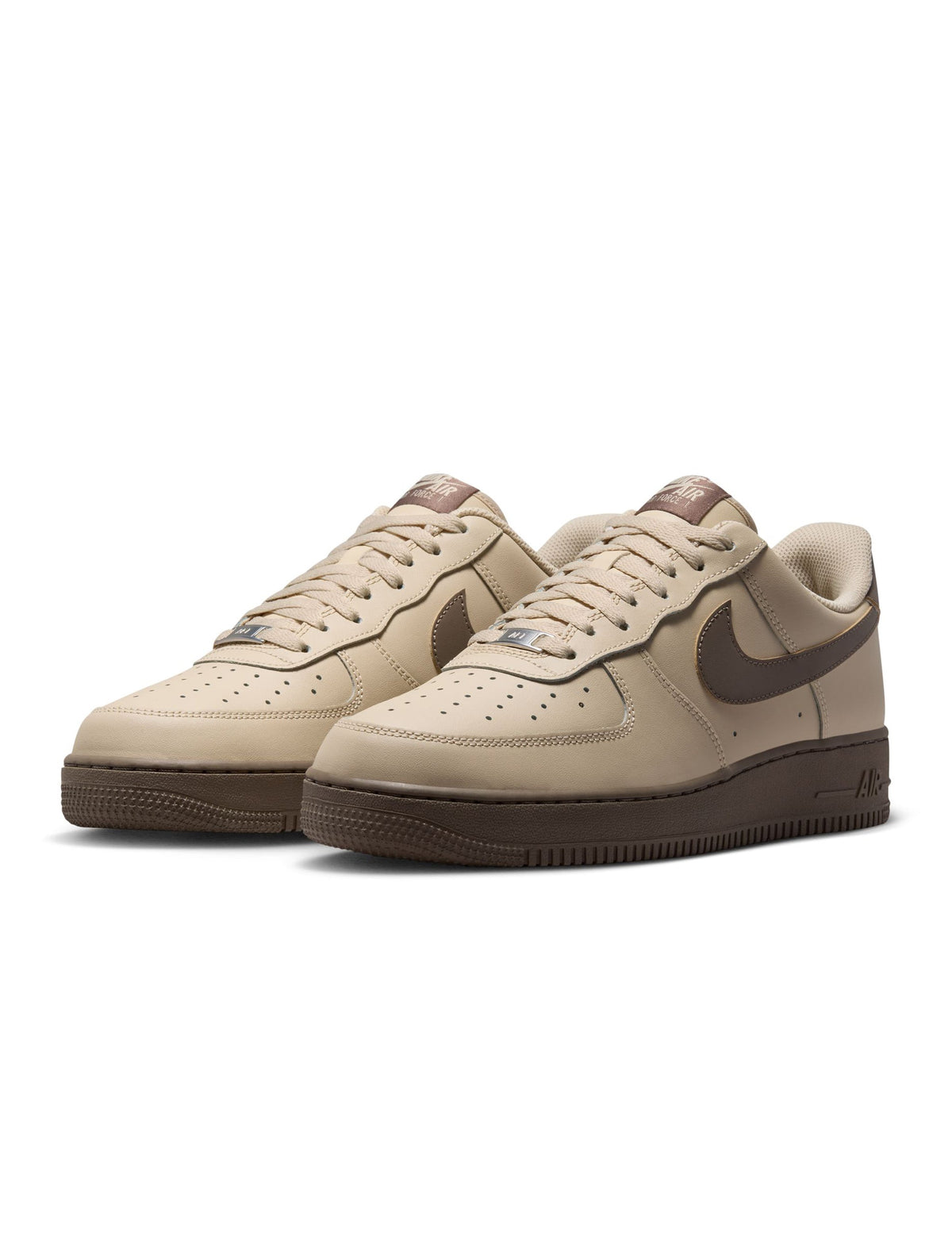 Men's Nike Air Force 1 '07 Rattan sneakers in a neutral beige and brown colorway